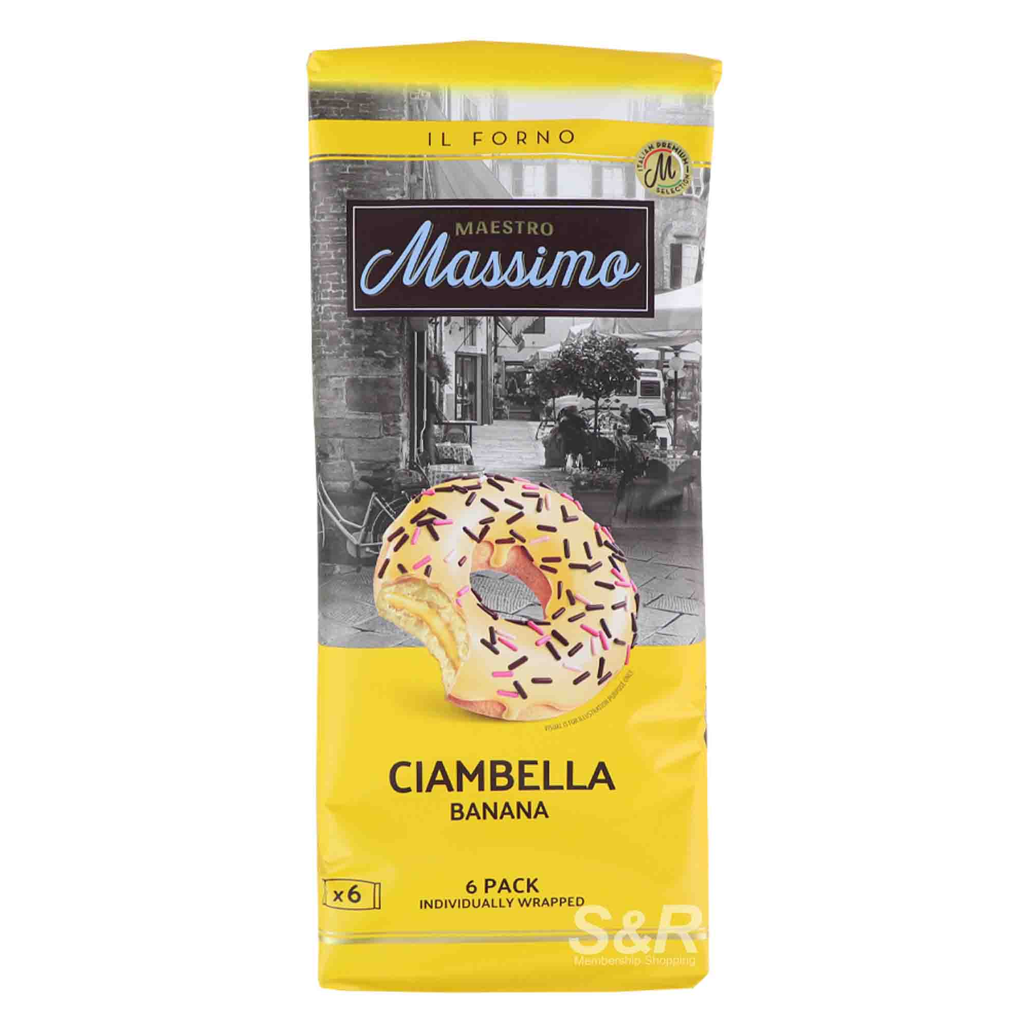 Maestro Massimo Ciambella Banana Donut (50g x 6pcs)